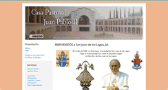 Desktop Screenshot of casajuanpablo.com