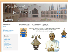 Tablet Screenshot of casajuanpablo.com